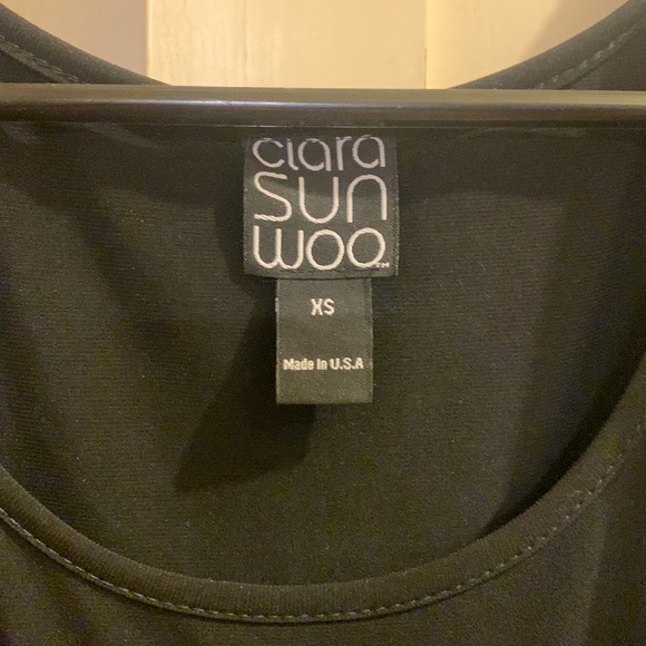 Clara Sun Woo Black Dress Size XS - Picture 2 of 6